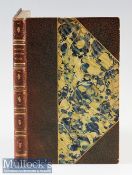 Fishing Book: Theakston, M – “British Angling Flies” 1st ed London 1862, half leather/marbled boards