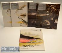 Collection of Single Owner Fishing Library Auction Catalogues (5) – to incl The Angling Library of