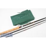 Salmon Fly Rod Shakespeare “Traditional” Carbon Salmon Fly Rod: 13ft 9in 3pc line 9/11# - fitted