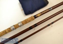 Match/Course Rod: Bruce & Walker CTM Double A Hand Built Hollow Glass Rod – 13ft 3pc clean 28.5”