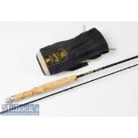 Fishing Rod – Hardy The Favourite Graphite Trout Fly Rod 8ft 2pc - line 4/5# - fuji style lined butt