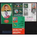 1980 British & I Lions in S Africa Test Rugby Programmes (4): All four tests from a very tight