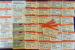Collection of Crewe Alexandra home football tickets 1997-2014 (50); away tickets 1992-2007 (35),