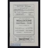 1931/32 Wealdstone v Hampstead FAC 19 September. Good.