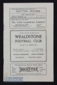 1931/32 Wealdstone v Hampstead FAC 19 September. Good.