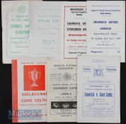 League of Ireland Top Four Finals to include 1956, 1957, 1959, 1959 semi-final, 1960, 1960 semi-