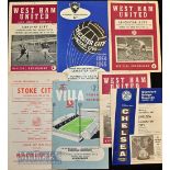 Football League cup finals 1964/65 Chelsea v Leicester City, 1965/66 WHU v WBA; FLC semi-finals