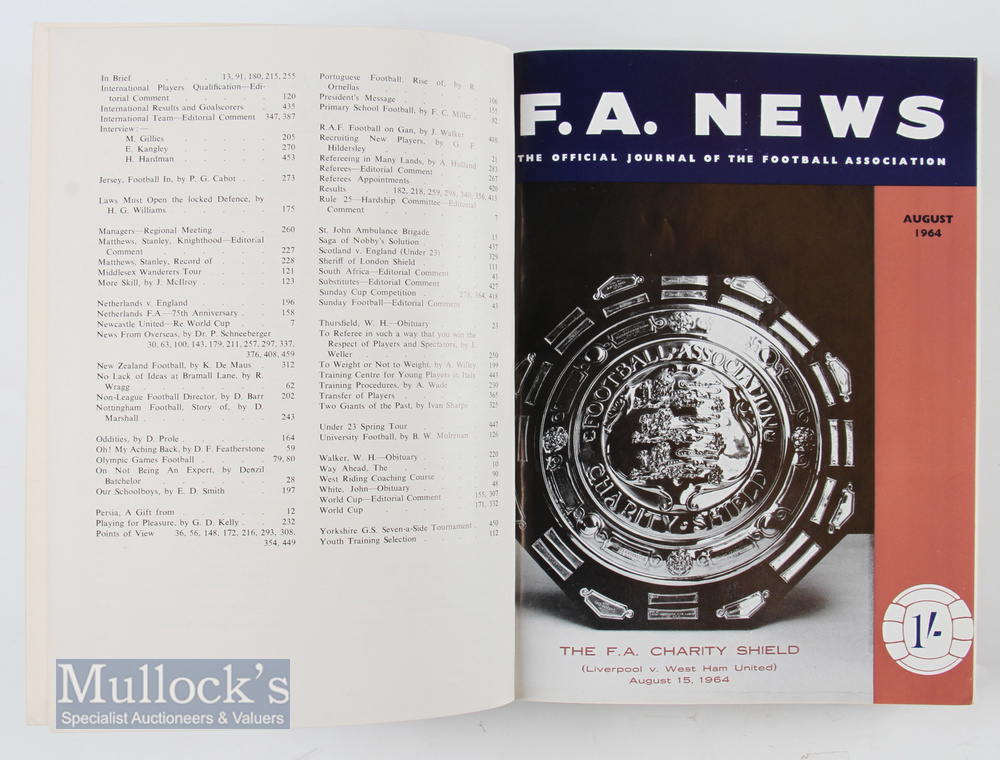 1964-65 FA News Magazine Bound Collection containing complete run of editions for that season. - Image 2 of 2