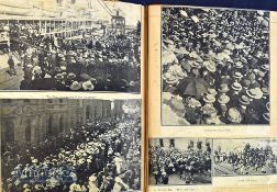 Hugely Rare 1906 Springbok’s Tour Scrapbook: A substantial hard covered professionally bound volume,