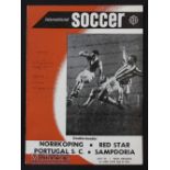 1960 American Soccer League Norrkopping v Red Star Belgrade & Sporting Lisbon v Sampdoria double