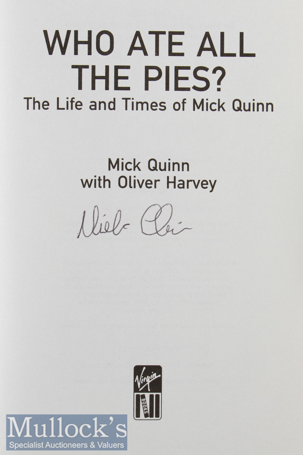 7x Signed Various Football Books to include Frank McLintock, Terry Butcher, Stuart Pearce, Bobby - Image 6 of 8