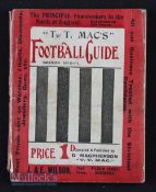 1910/11 TT Mac’s football guide (mainly northern football interest Newcastle Utd/Sunderland) full of