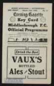 1948 FA Amateur Cup semi-final Bishop Auckland v Leytonstone 13 March 1948 at Middlesbrough 4 page,