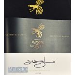 Wasps Rugby Club 150th Anniversary signed ltd ed book – The Official History Wasps 150 Est 1867
