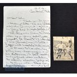 George Best and George Cohen Signed newspaper cutting of an action scene measures 7x8cm approx. plus