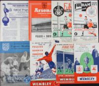FA Amateur Cup Finals 1951, 1952 and 1953 plus amateur semi-finals 1951 Pegasus v Hendon at Arsenal,