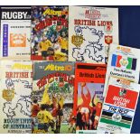 1980s British Lions etc Rugby Programmes (9): British Lions v The Rest (& Five Nations v Overseas)