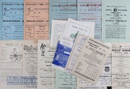 Selection of non-league 1947/48 Wycombe Wanderers v Moor Green (Wycombe war hospital cup), 1948/49