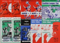 Scottish league cup semi-finals 1961 (2), 1962 (2), 1964, 1965 (3) 1966 (2). (10) Generally good.