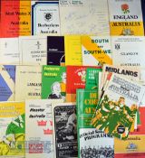 1981-2 Australia in GB & I Rugby Programmes Full Set etc (26): Complete collection of 24