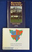 Rugby Book Pair (2): Club History, Aston (B’ham) Old Edwardians 75th Anniversary large brochure,