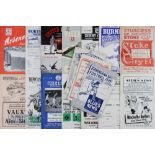 1949/50 Wolverhampton Wanderers away match programmes Arsenal, Portsmouth, Manchester Utd,