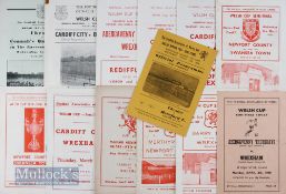 Welsh Cup semi-final programmes to include 1951 Cardiff City v Wrexham, 1951 Merthyr Tydfil v