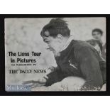 1968 British Lions Rugby Brochure: The Lions Tour In Pictures: the title says it all and the