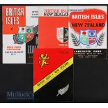1971 British and I Lions Test Programmes in N Zealand (4): All four tests, 1st (won) 2nd (lost)