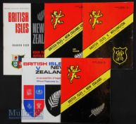 1966 British & I Lions Test etc Programmes in N Zealand (5): Only missing the first of the series,