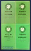 1935-1950 ‘Dummy’ Ireland v Scotland Rugby Programmes (4): The green-covered Scottish-pattern issues