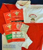 Rare 1980 Four Nations Wales/England Centenary Jersey etc: Only on rare occasions have the four