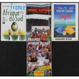 France v Southern Hemisphere Rugby Programmes (4): Issues from France v Australia at Strasbourg