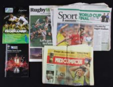 RWC 2011 Rugby Programmes etc (5): RWC 2011 Wales Team Media Guide (100 pages): incredibly packed