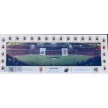 Large Framed colour panoramic photo, Heineken Final 2006: Very attractive and memorable, Munster