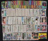 Large Collection of English Football Cards from the 1970s (800+) incl A&BC 1970 orange back (130