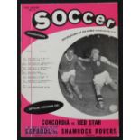 1961 American Soccer League Concordia (Canada) v Red Star Belgrade & Espanol v Shamrock Rovers 9