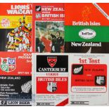 1983 British & I Lions in NZ Rugby Package (6): All 4 tests plus the programmes for the clashes at