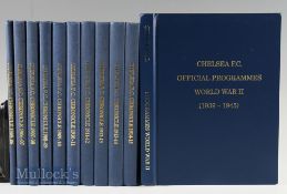 LIMITED EDITIION The Chelsea Football Chronicles as published by Scott Cheshire full set of editions