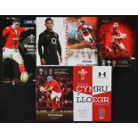 Wales/England Recent Mint Rugby Programmes (6): All at Cardiff 2005 (Grand Slam), 2013, 2015 &