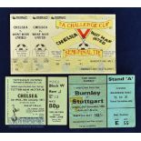 Selection of football match tickets to include 1993/94 FA Cup semi-final at Wembley Chelsea v West