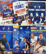 2000-on France v England Rugby Programmes (7): The matches in Paris every two years 2000-2008