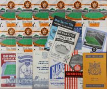 1956/57 Wolves home match programmes to include Luton Town, Burnley, Portsmouth, Leeds Utd,