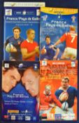2000-on France v Wales Rugby Programmes (4:) Paris games from 2001, then every two years 2008-2016