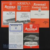 Selection of match programmes at Arsenal to include 1950/51 Hendon v Bromley London Senior Cup