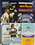Barbarians & Other Rugby Programmes (6): The Baabaas v Australia 1984, 1988 (both Cardiff) and