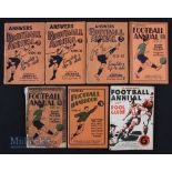 Pre-war ‘Answers’ football cards 1929/30, 1930/31, 1931/32, 1934/35, 1935/36 (poor), 1936/37, 1937/