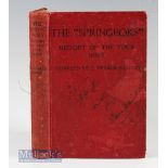 1906-7 “Springboks” History of the Tour Rugby Book: F Neville Piggot’s iconic book detailing the