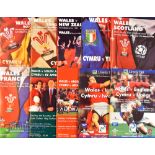 Wales Home Rugby Programmes 1997-99 inc Wembley (10): Those six ‘Twin Towers’ games in the Five