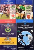 Scotland Home Rugby Programme Selection (4): All at Murrayfield: v New Zealand 1983; v Australia